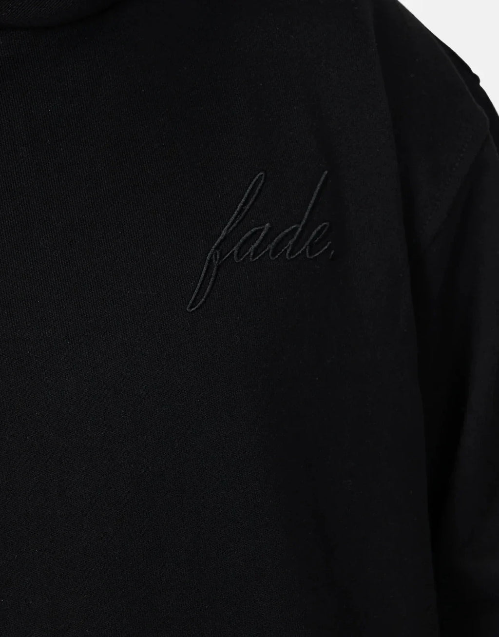 Fade Atelier Hooded Black Sweatshirt - view 4
