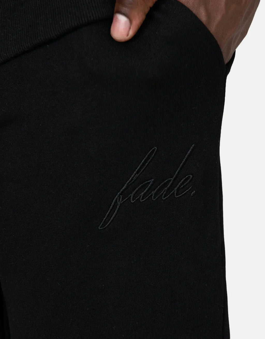 Fade Atelier Tapered Fit Black Sweatpants - view 4