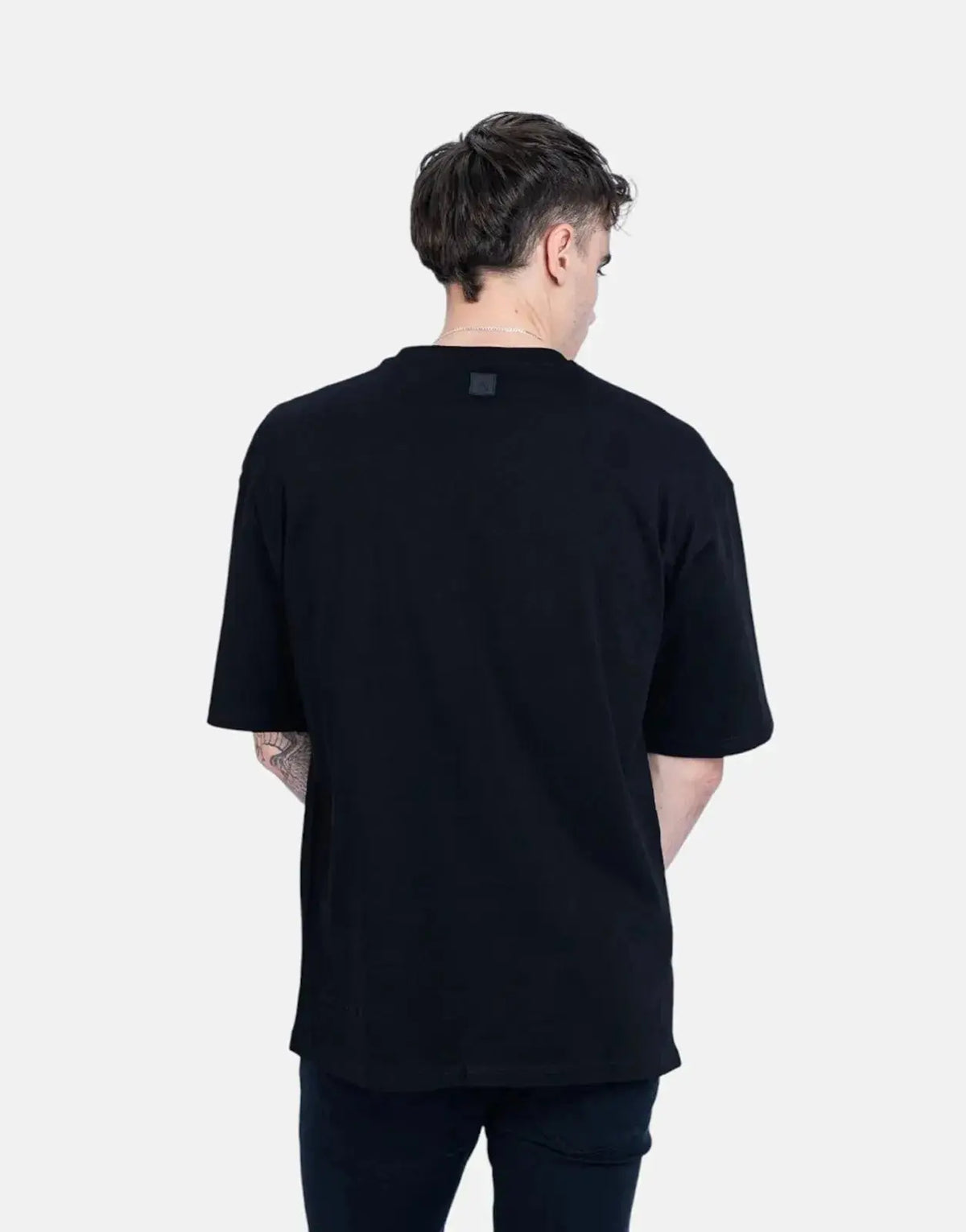 Fade Essential Boxy Black T-Shirt - view 2