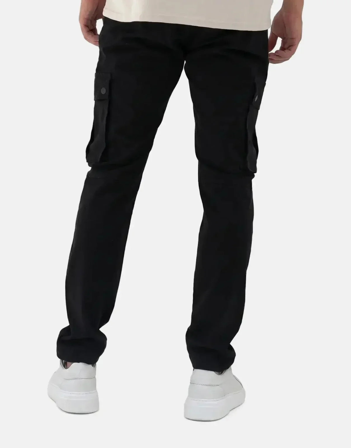 Fade Essential Cargo Black Pants - view 2