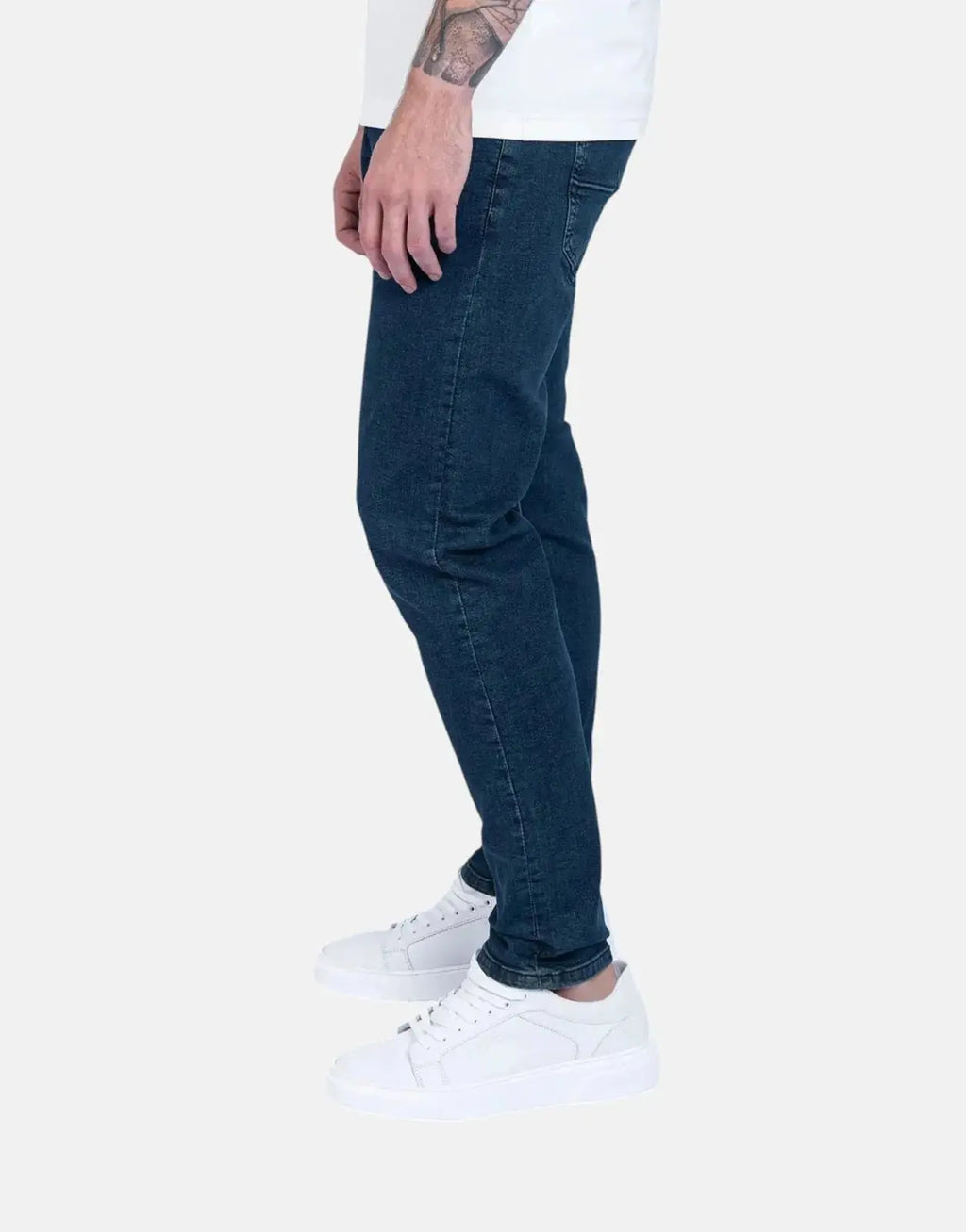 Fade Essential Dark Wash Slim Tapered Jeans - view 2