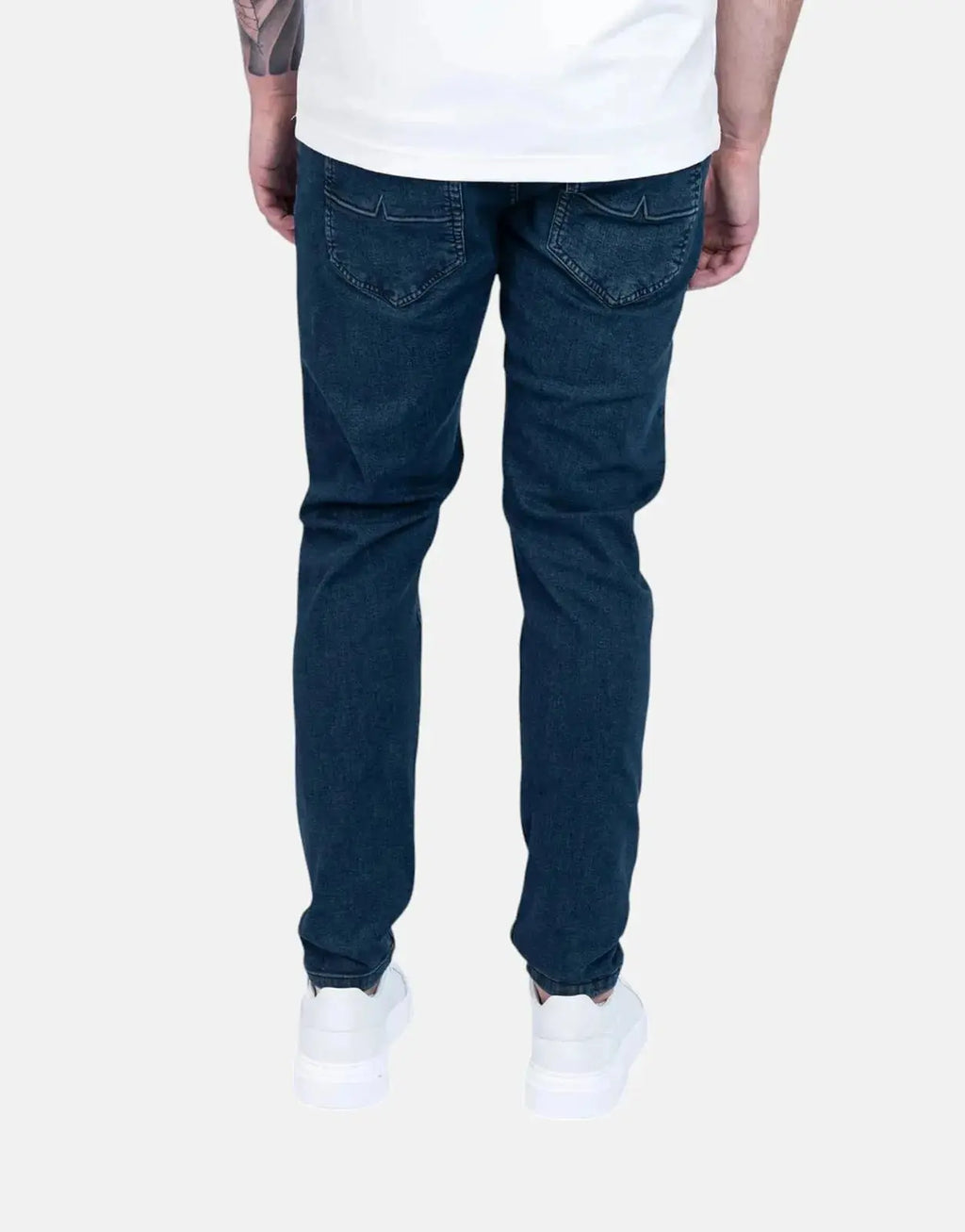 Fade Essential Dark Wash Slim Tapered Jeans - view 3