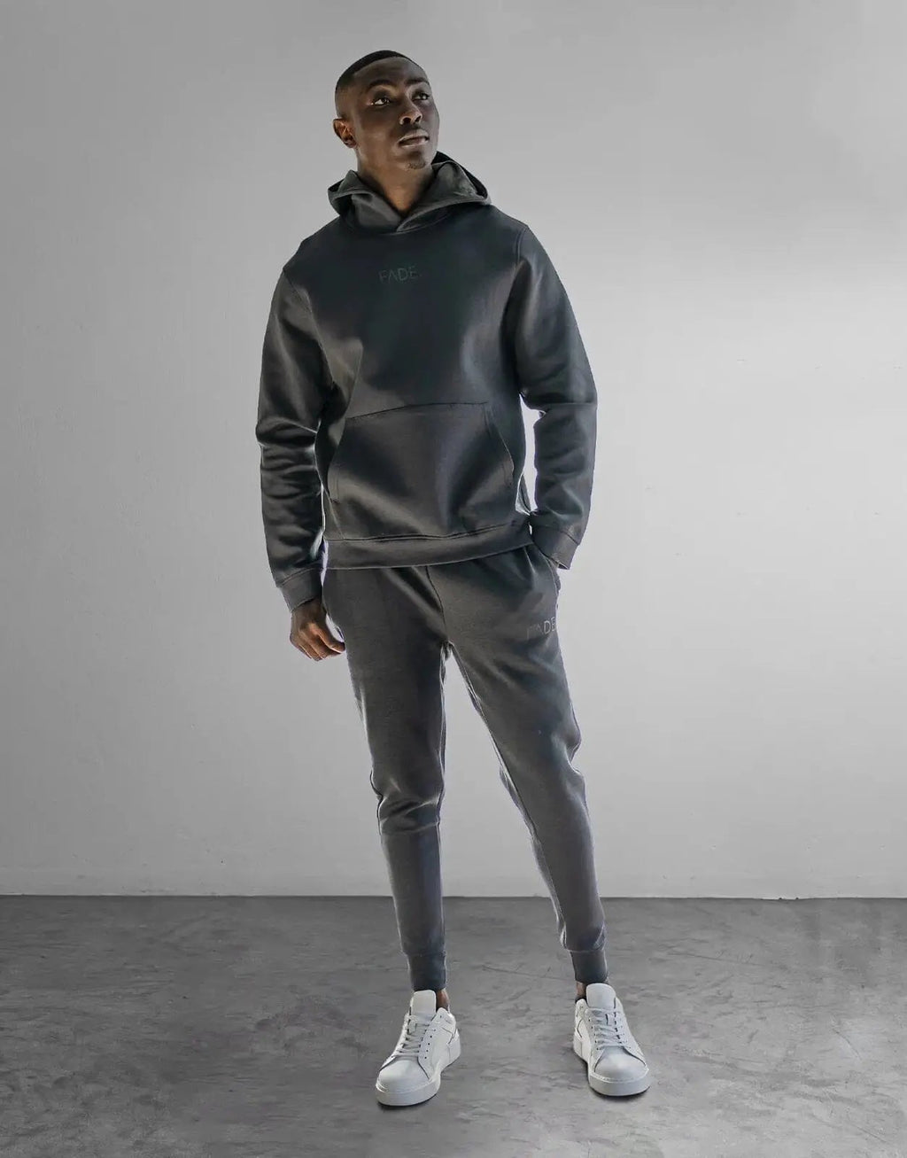 Fade Essential Hooded Green Sweatshirt - view 3