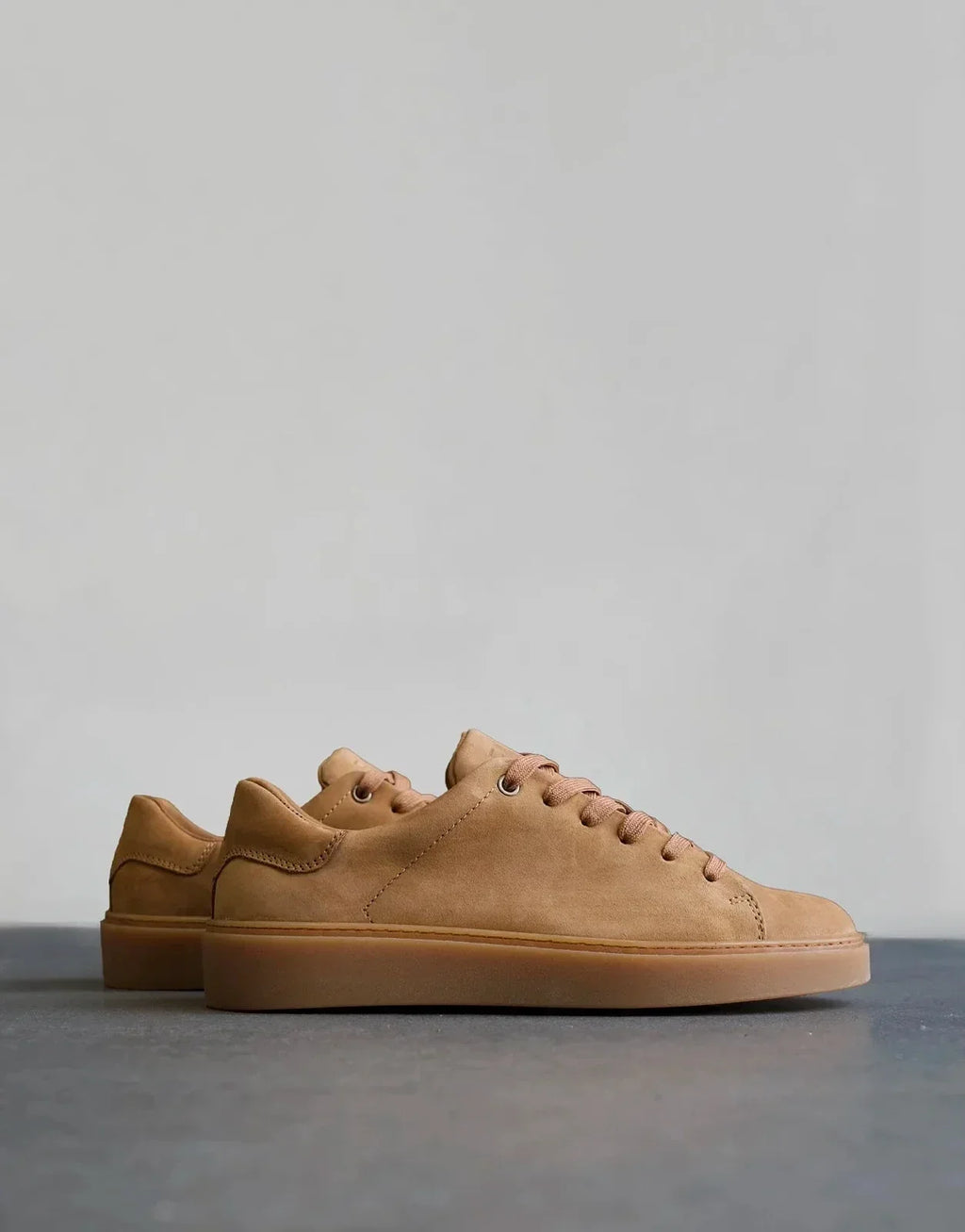 Fade Essential Nubuck Sneaker Tan - view 3