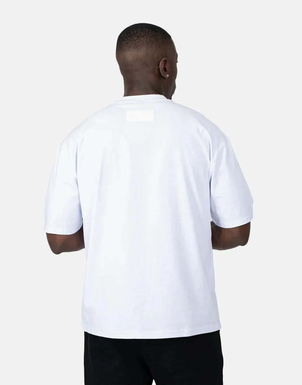 Fade Essential Relaxed Fit White T-Shirt - view 2