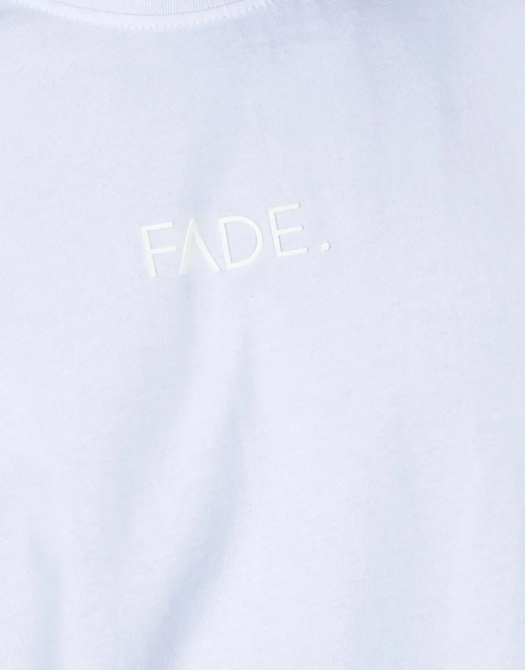 Fade Essential Relaxed Fit White T-Shirt - view 3