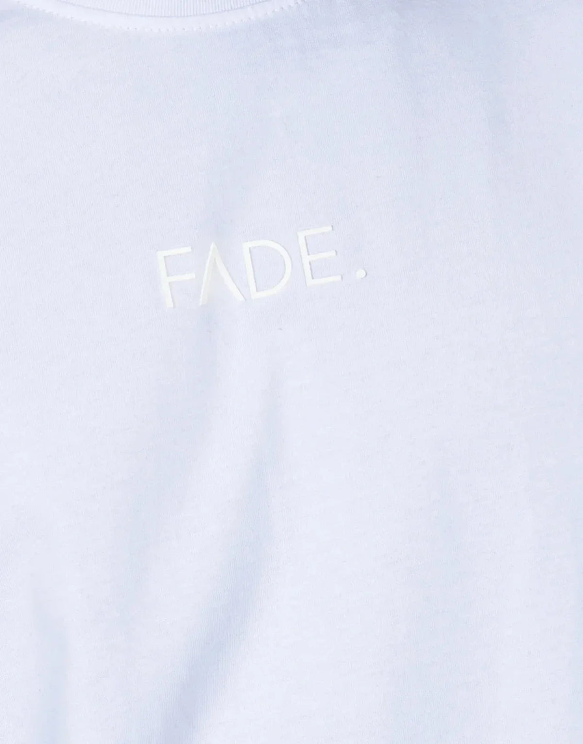 Fade Essential Relaxed Fit White T-Shirt - view 3