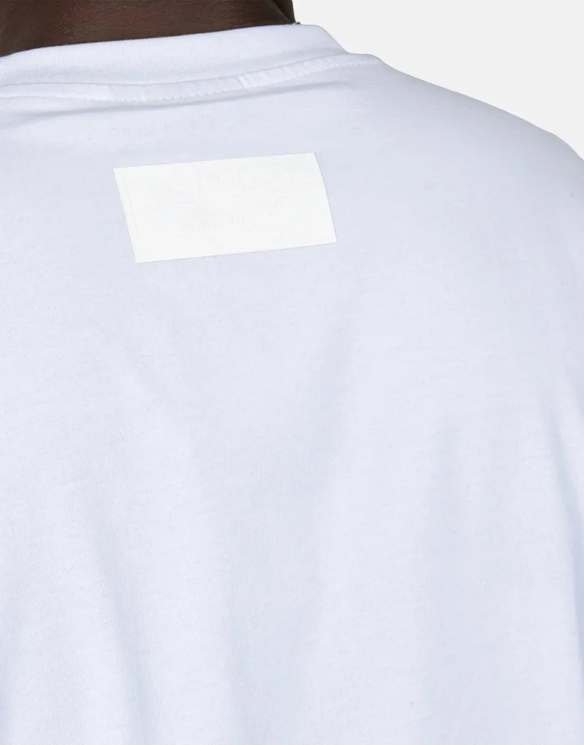 Fade Essential Relaxed Fit White T-Shirt - view 4