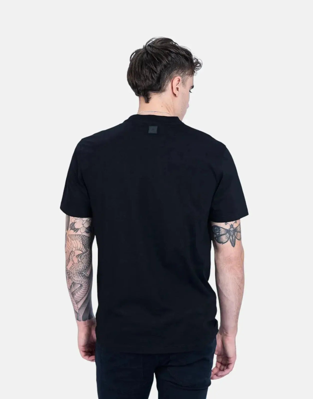 Fade Essential Slim Black T-Shirt - view 2