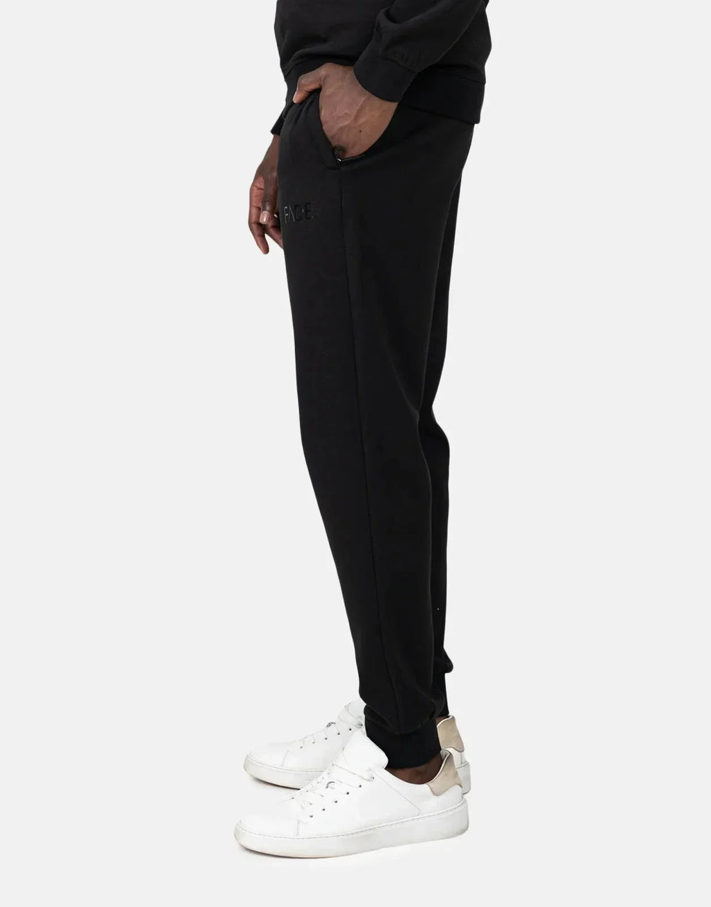 Fade Essential Slim Fit Black Sweatpants - view 2