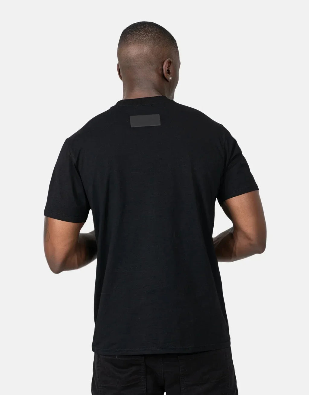 Fade Essential Slim Fit Black T-Shirt - view 2