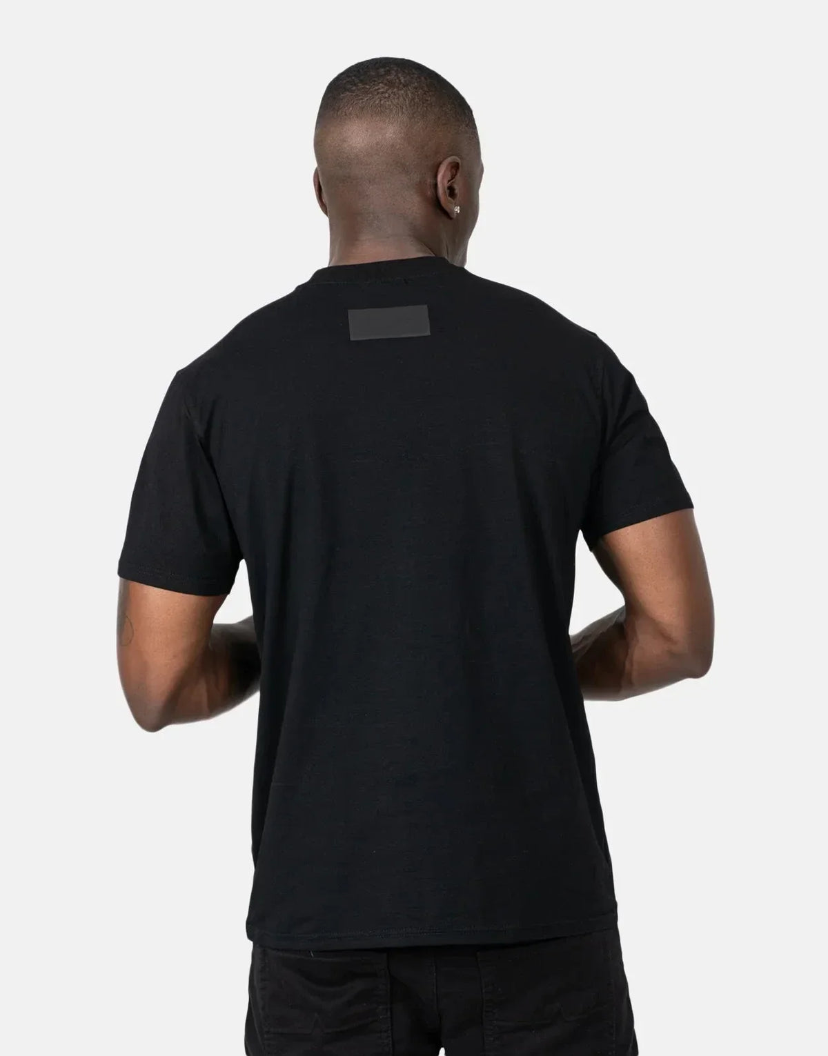 Fade Essential Slim Fit Black T-Shirt - view 2
