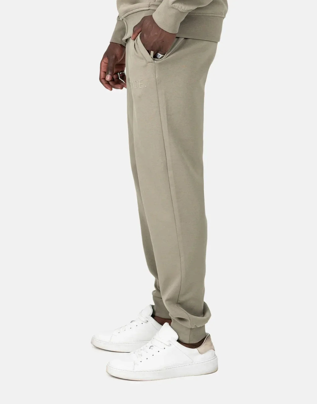 Fade Essential Slim Fit Taupe Sweatpants - view 2