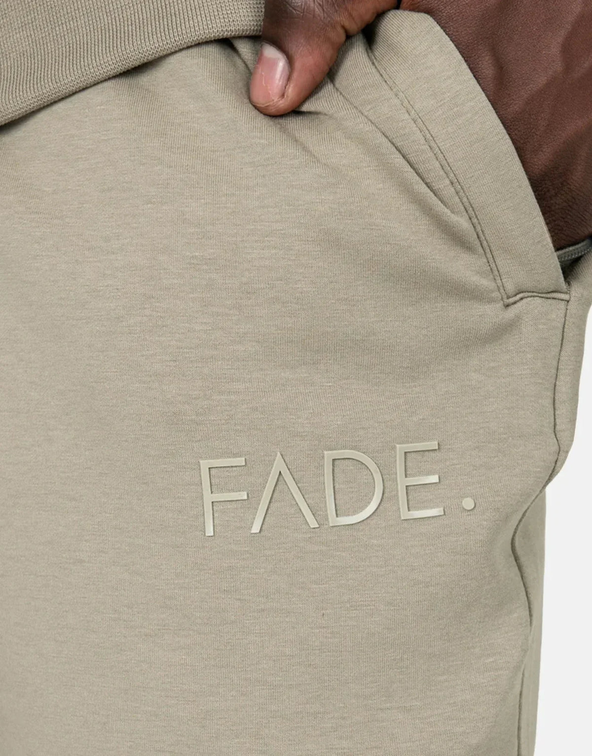 Fade Essential Slim Fit Taupe Sweatpants - view 5