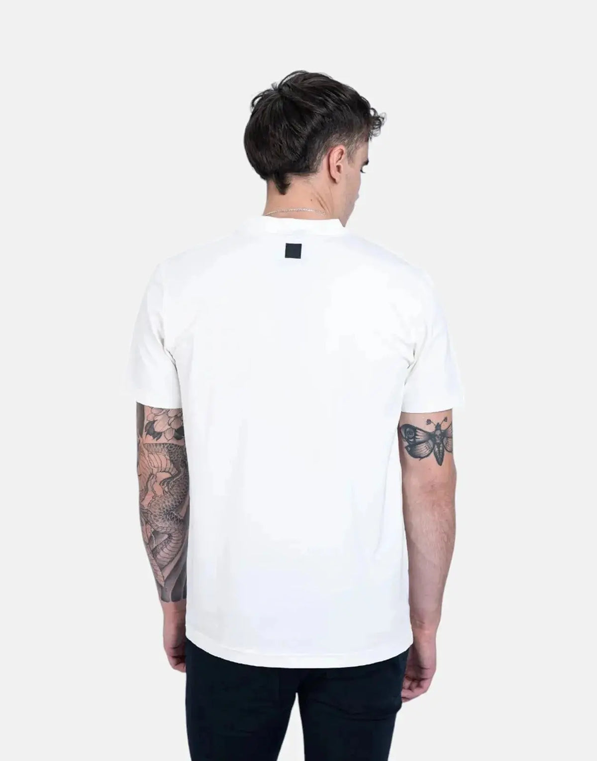 Fade Essential Slim White T-Shirt - view 2