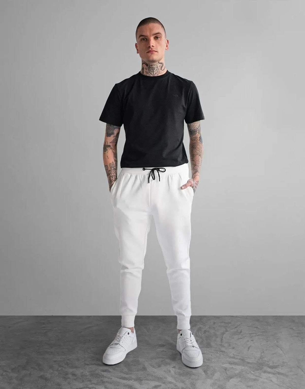 Fade Essential Sweatpants Off-White - view 4