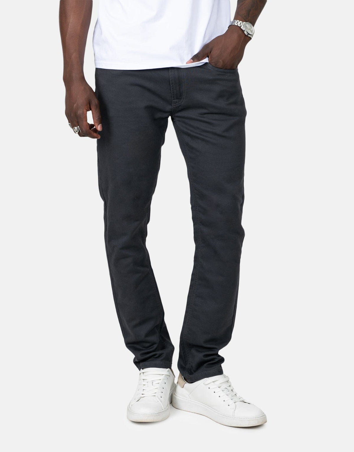 Fade Flex Ash Grey Jeans