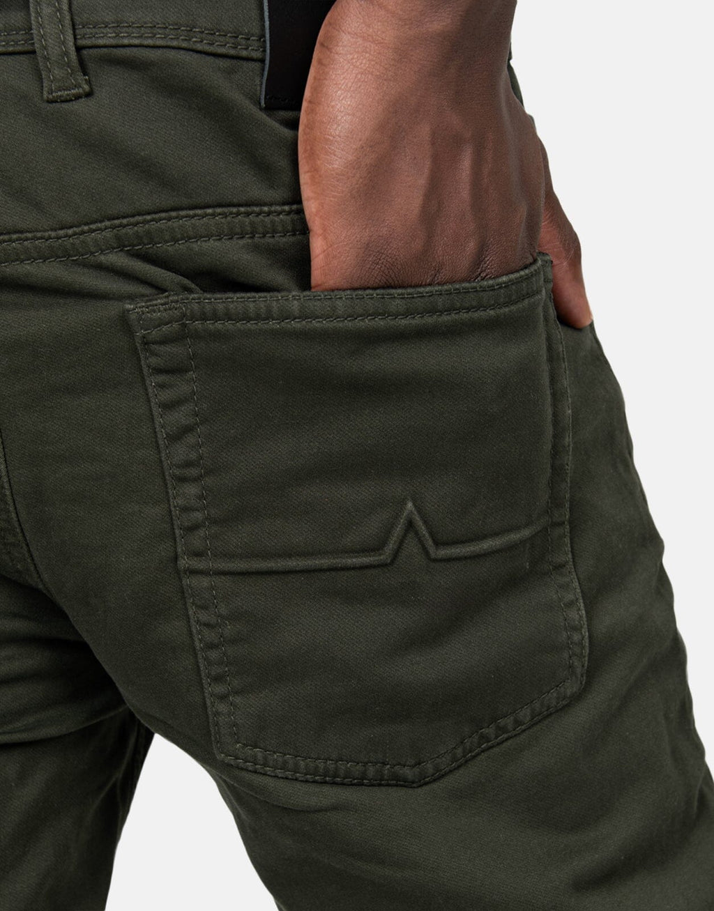 Fade Flex Moss Green Jeans - view 4