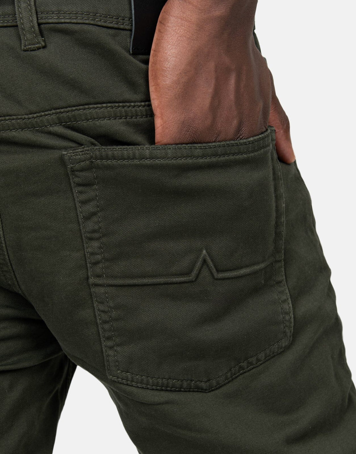 Fade Flex Moss Green Jeans - view 4