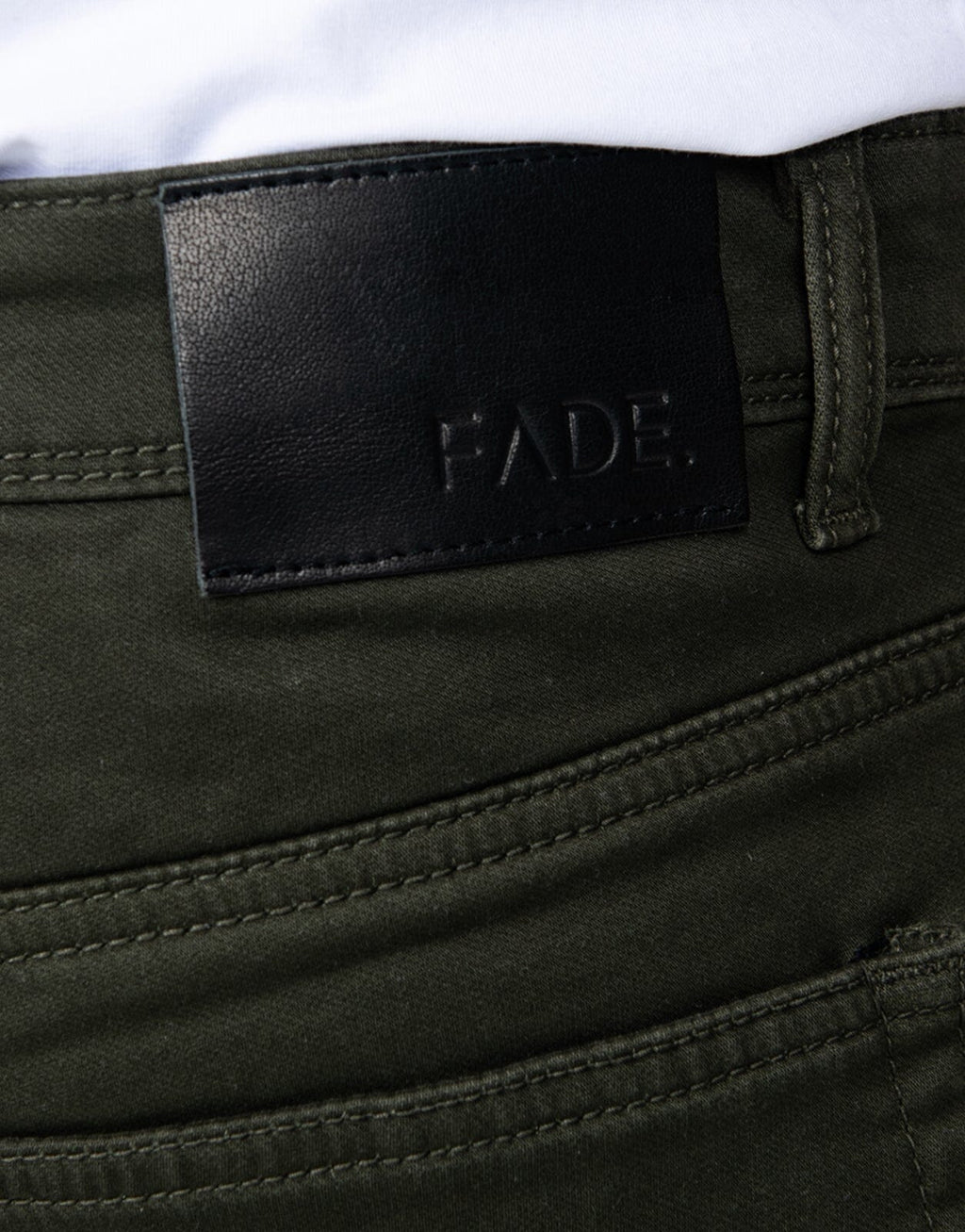 Fade Flex Moss Green Jeans - view 6