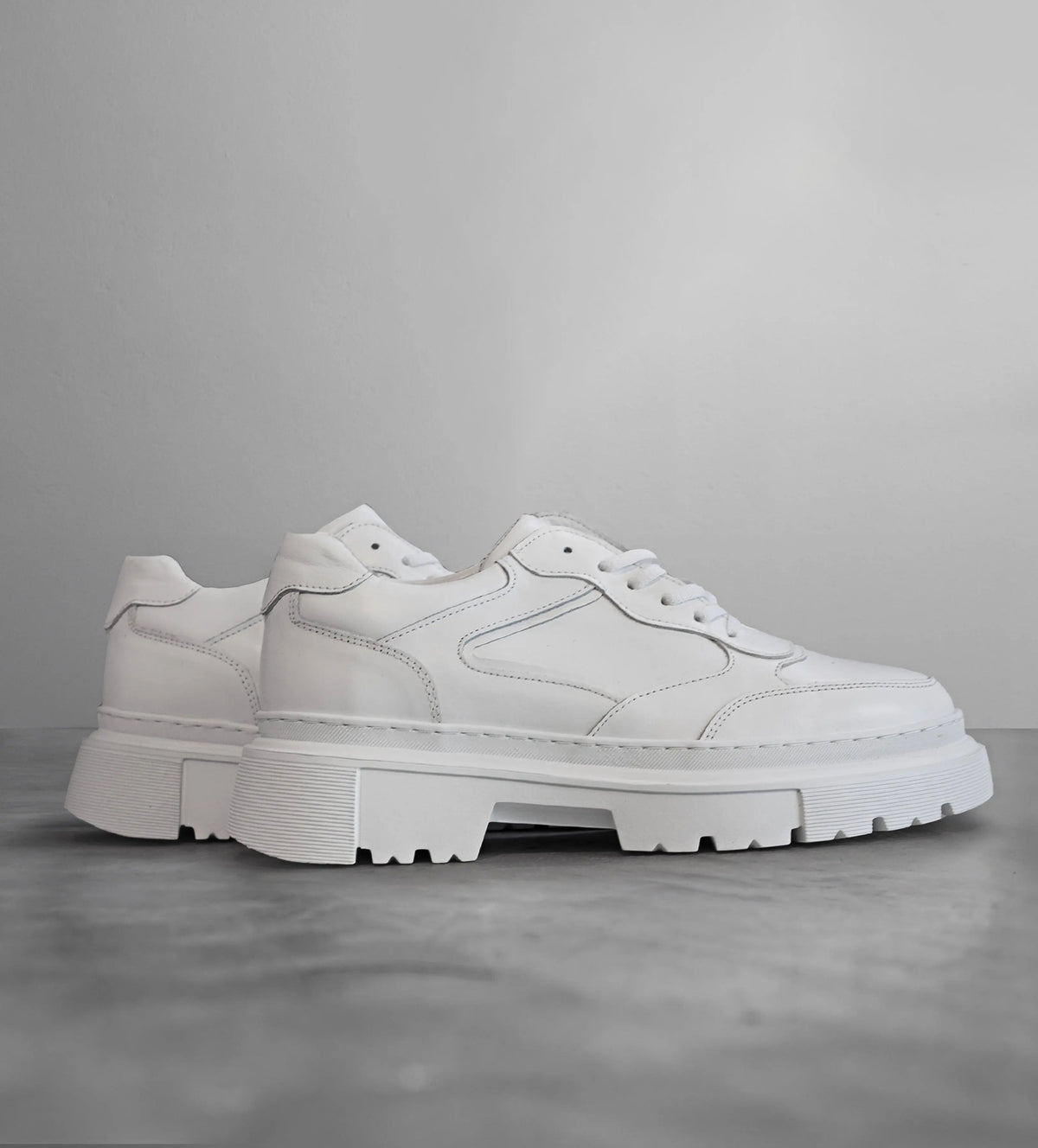 Fade Form White Sneakers - view 2