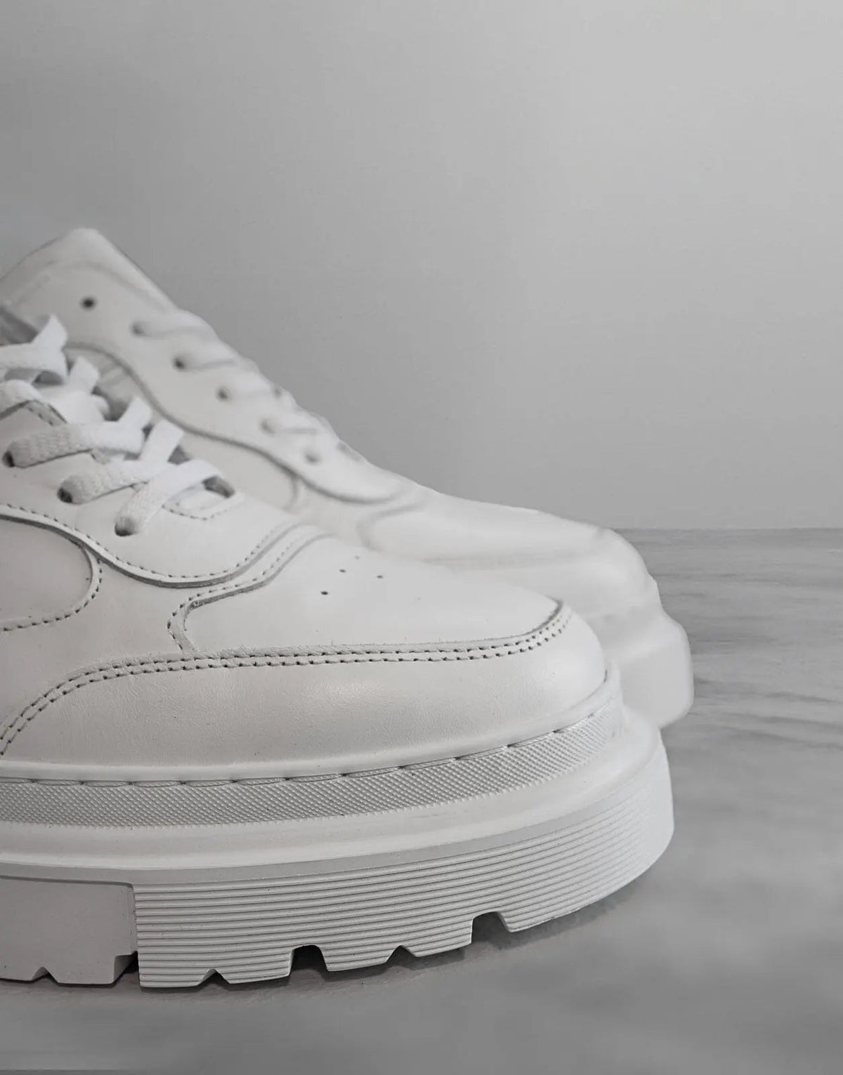 Fade Form White Sneakers - view 3