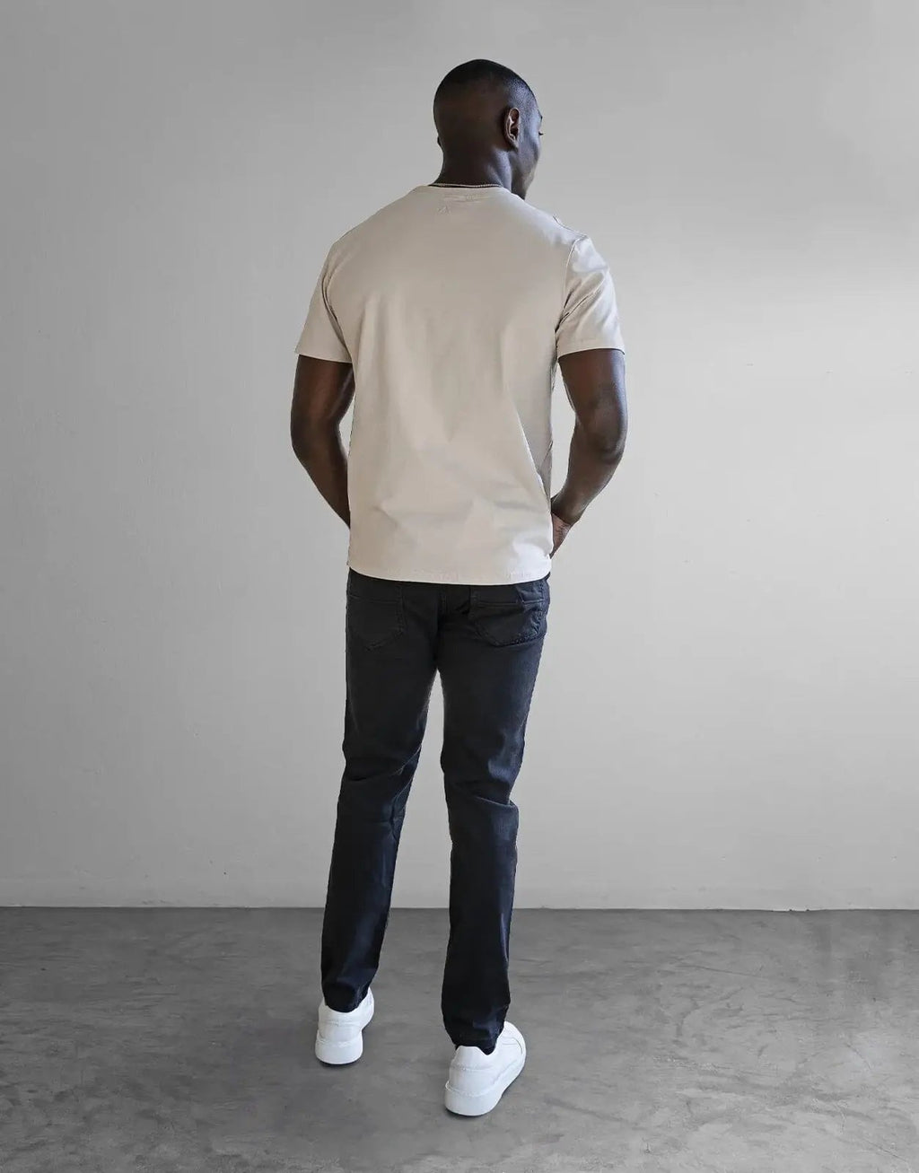 Fade Iconic Badge Stone T-Shirt - view 4