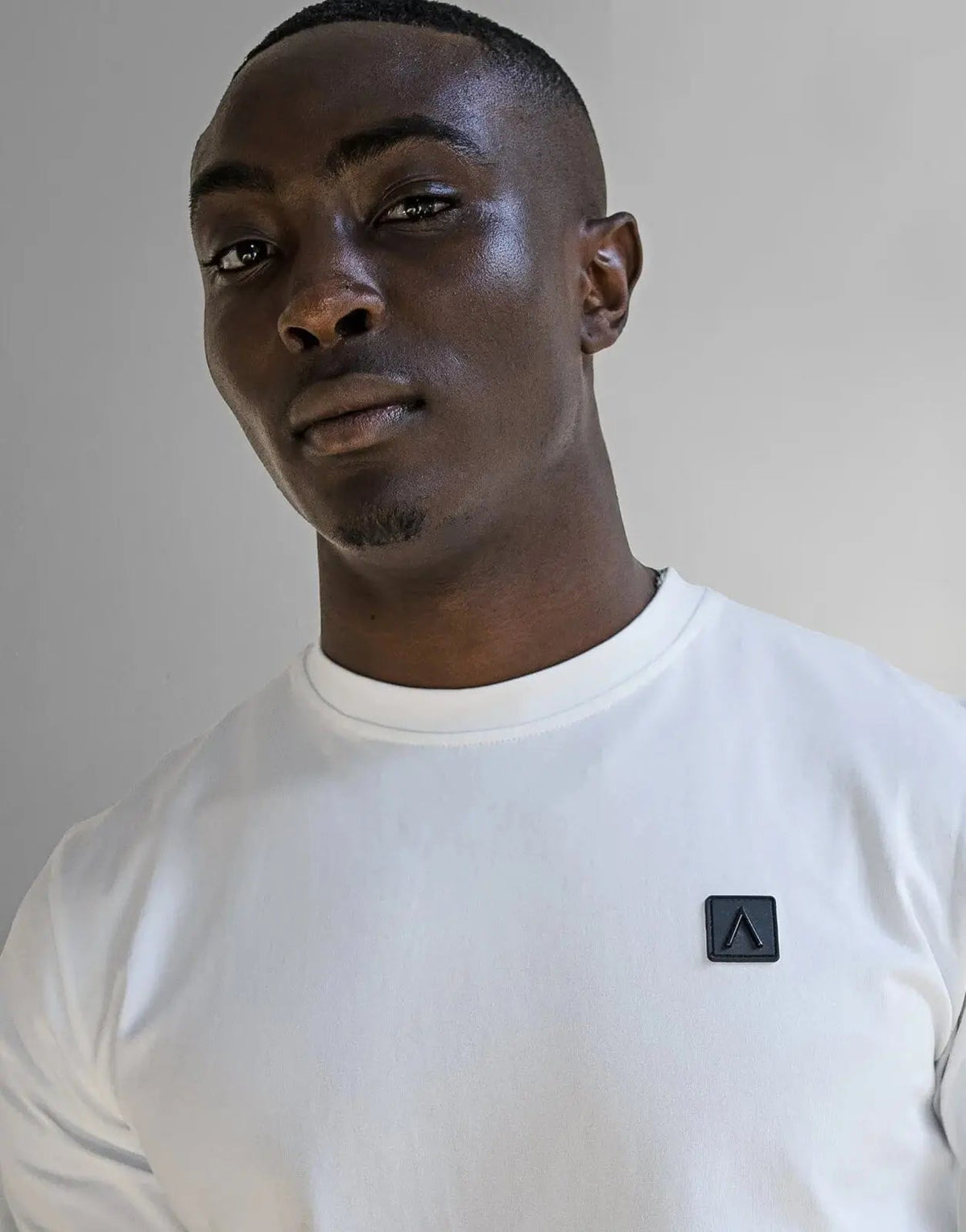 Fade Iconic Badge White T-Shirt - view 2
