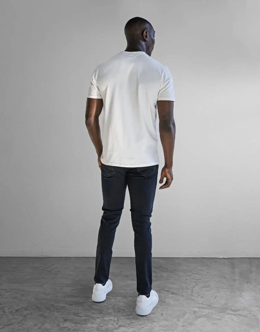 Fade Iconic Badge White T-Shirt - view 4