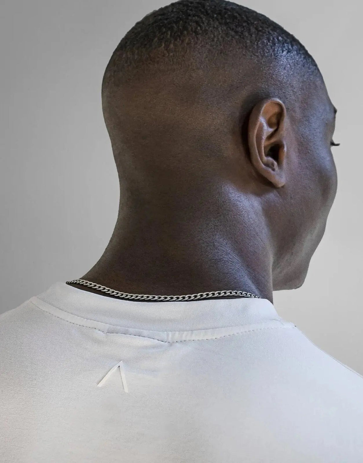 Fade Iconic Badge White T-Shirt - view 5