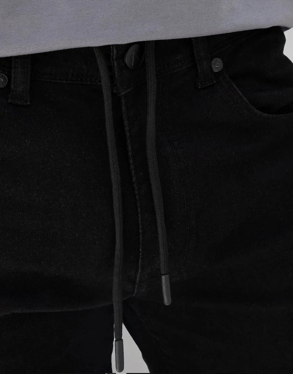 Fade Iconic Midnight Black Jeans - view 3
