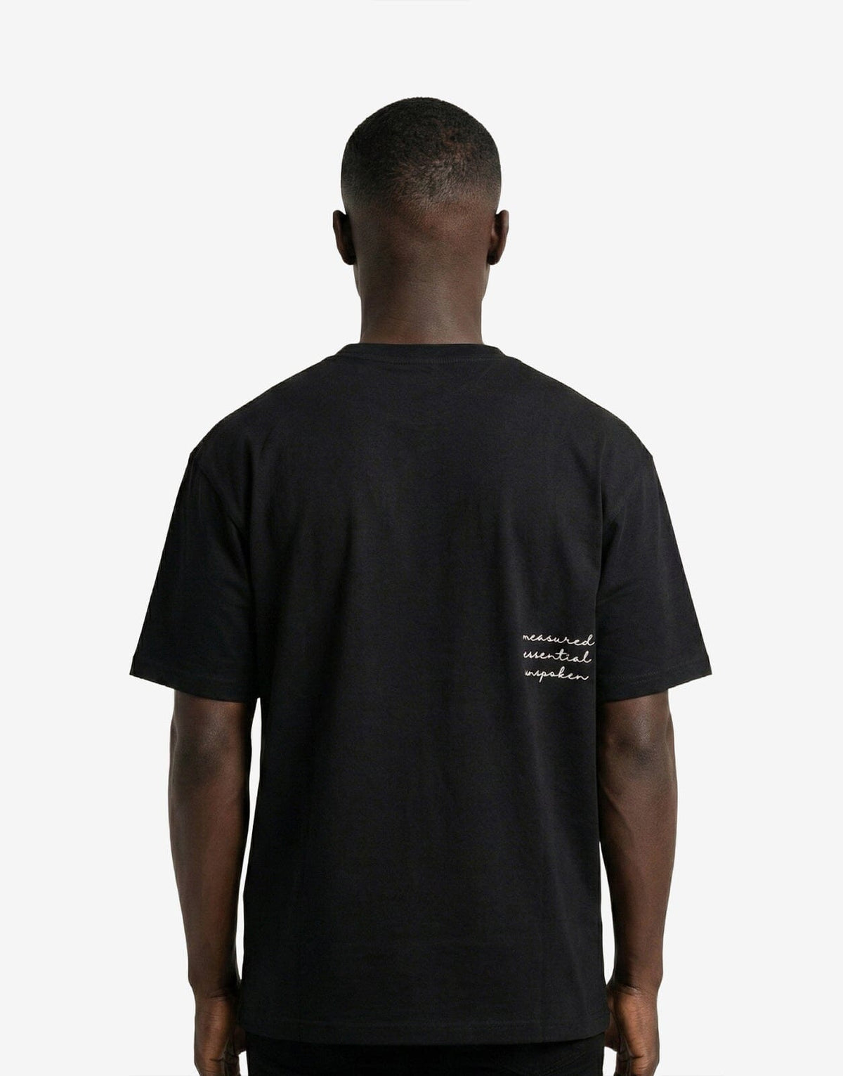 Fade Signature A Boxy Black T-Shirt - view 2