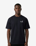 Fade Signature A Boxy Navy T-Shirt