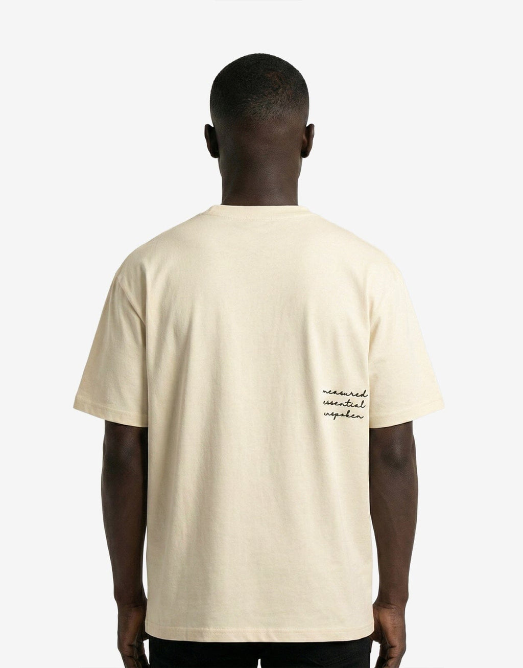 Fade Signature A Boxy Off-White White T-Shirt - view 2