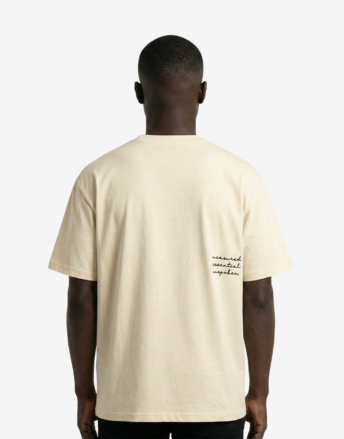 Fade Signature A Boxy Off-White White T-Shirt - view 2