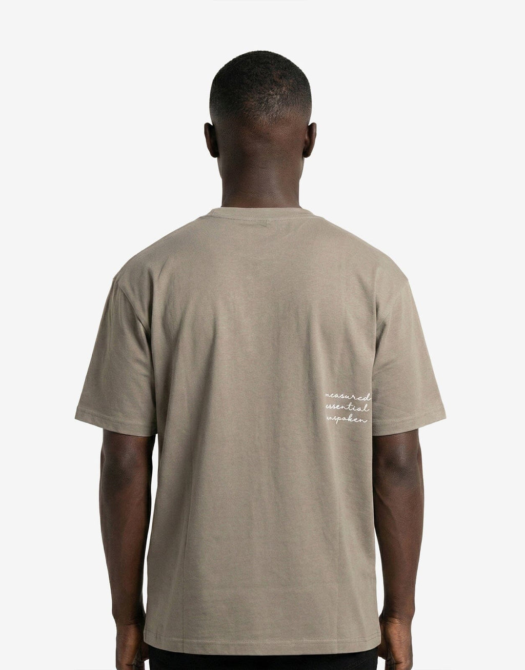 Fade Signature A Boxy Taupe T-Shirt - view 2