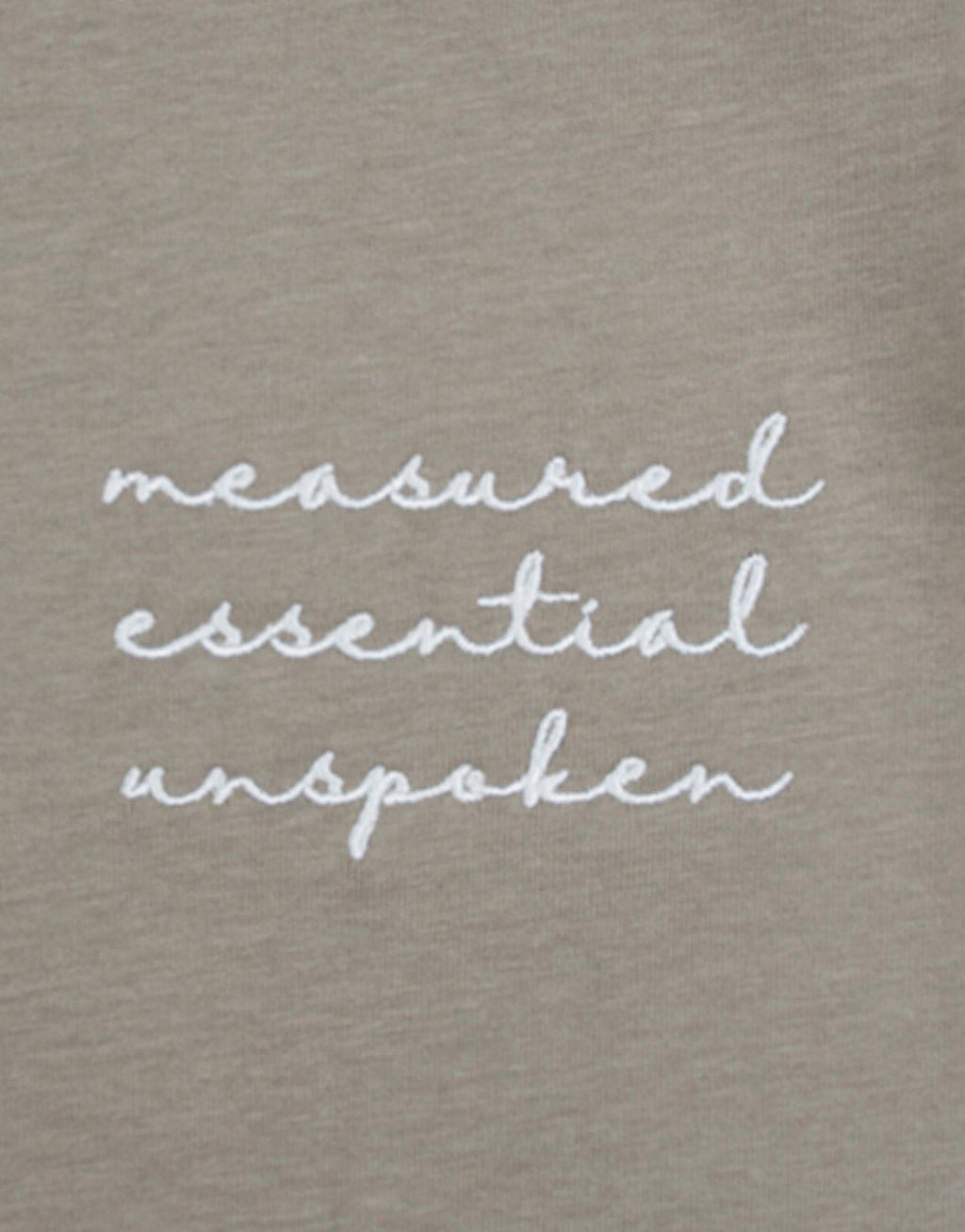 Fade Signature A Boxy Taupe T-Shirt - view 4