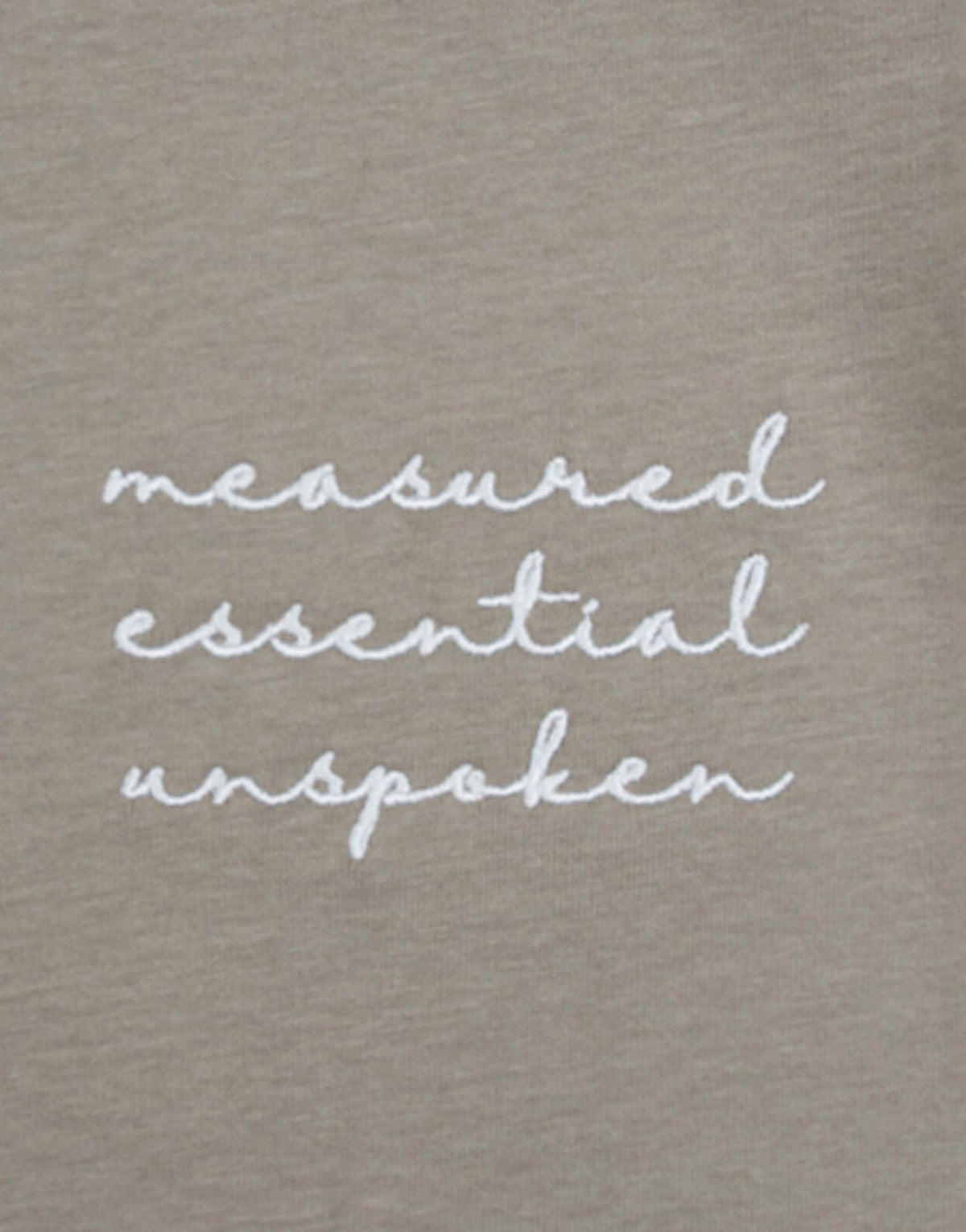 Fade Signature A Boxy Taupe T-Shirt - view 4