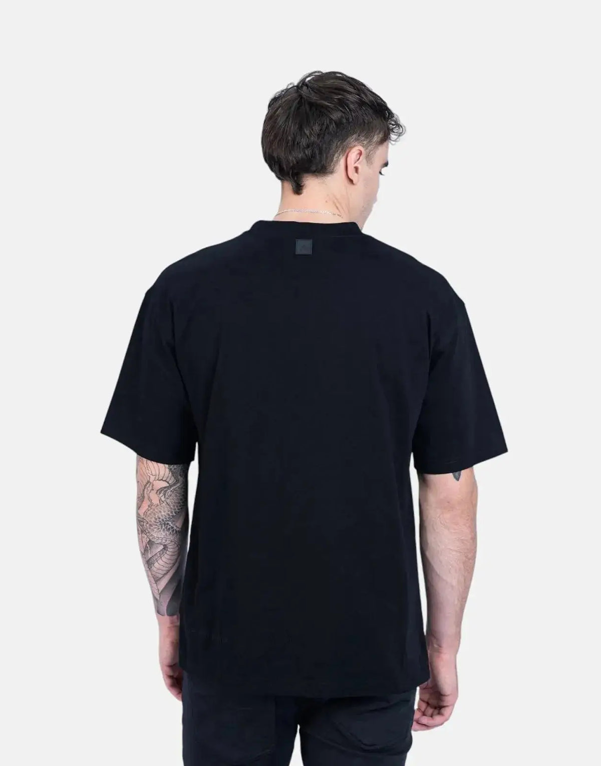 Fade Signature Boxy Black T-Shirt - view 2