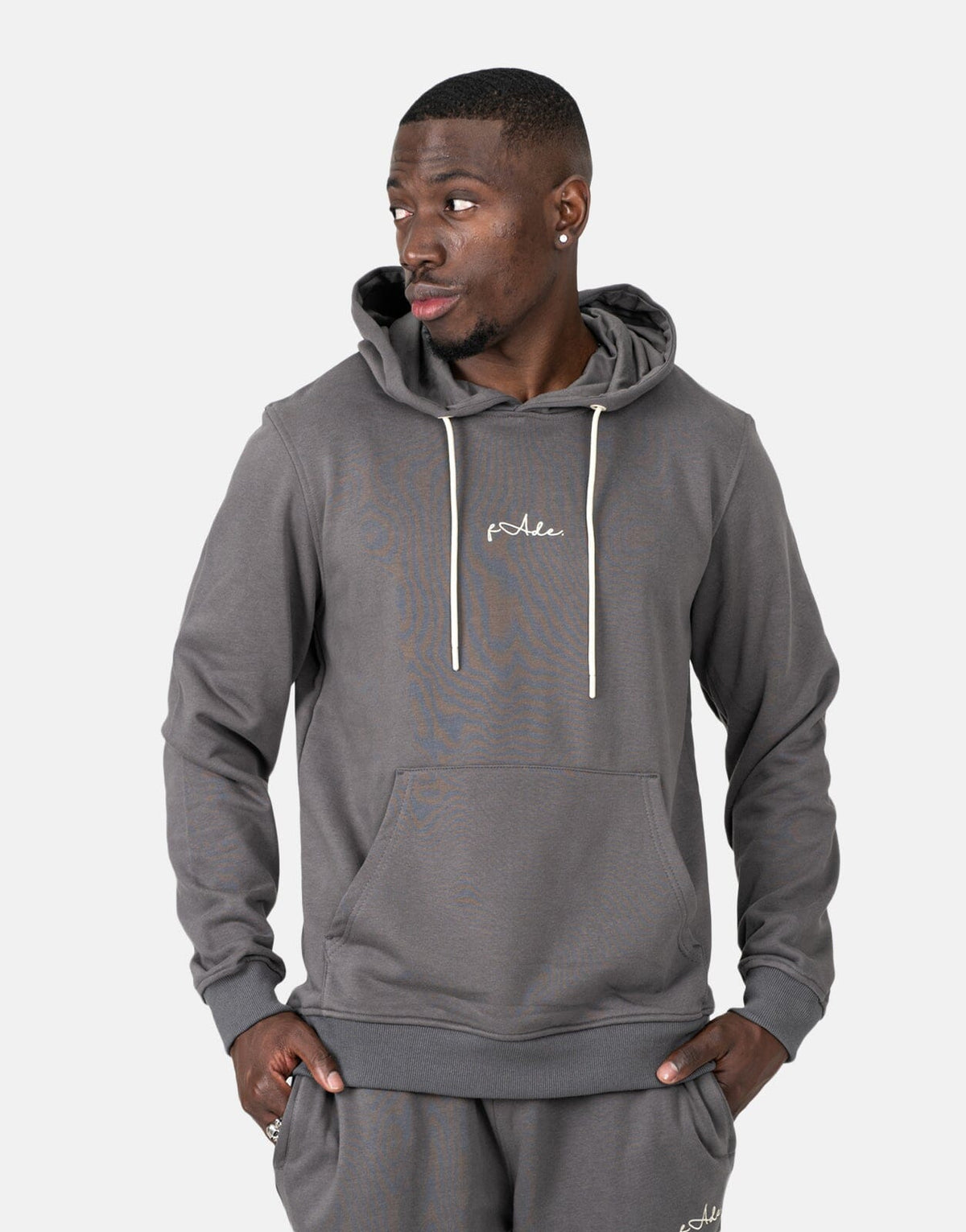 Fade Signature Hooded Sweatshirt Grey