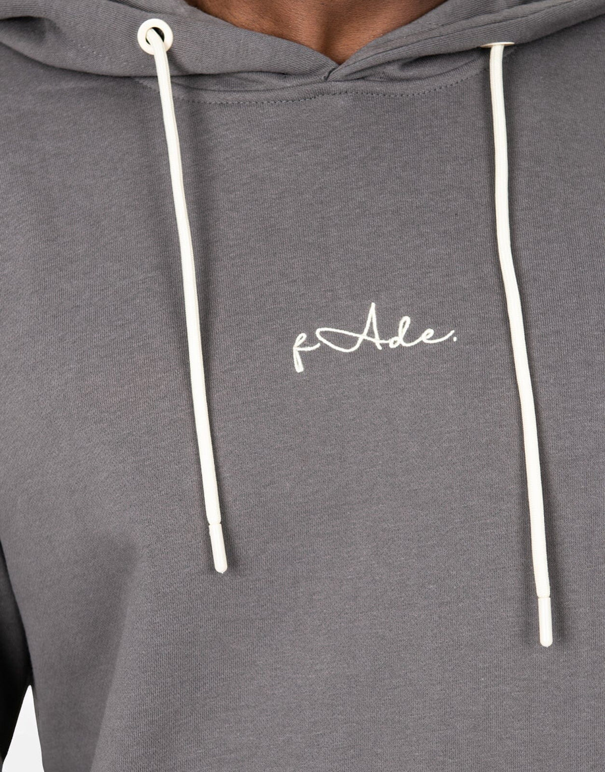 Fade Signature Hooded Sweatshirt Grey - view 3