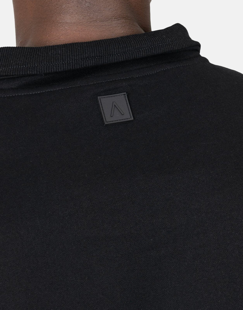 Fade Signature Quarterzip Sweatshirt Black - view 3