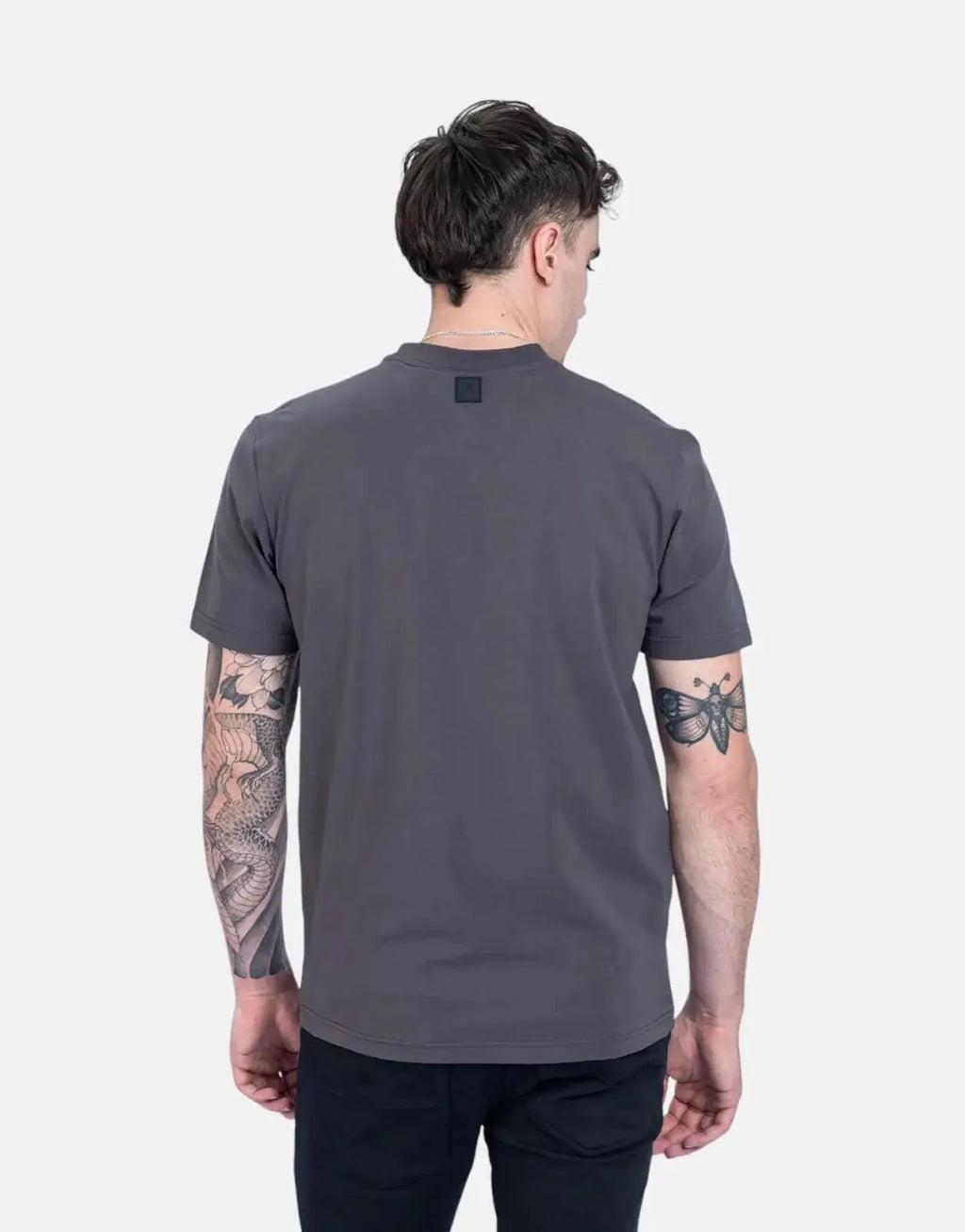 Fade Signature Slim Grey T-Shirt - view 2