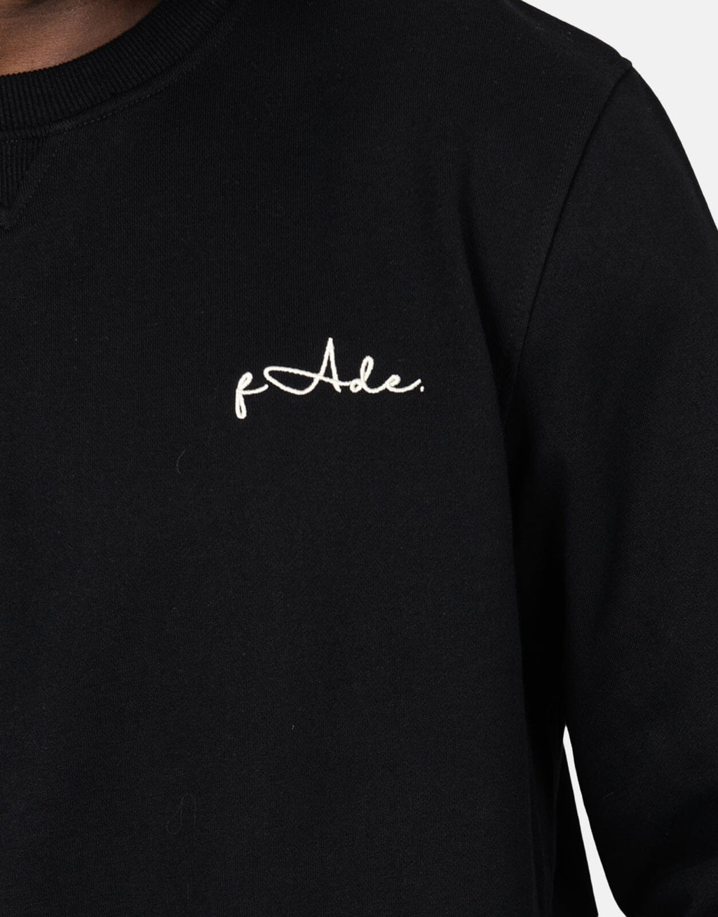 Fade Signature Sweatshirt Black - view 3