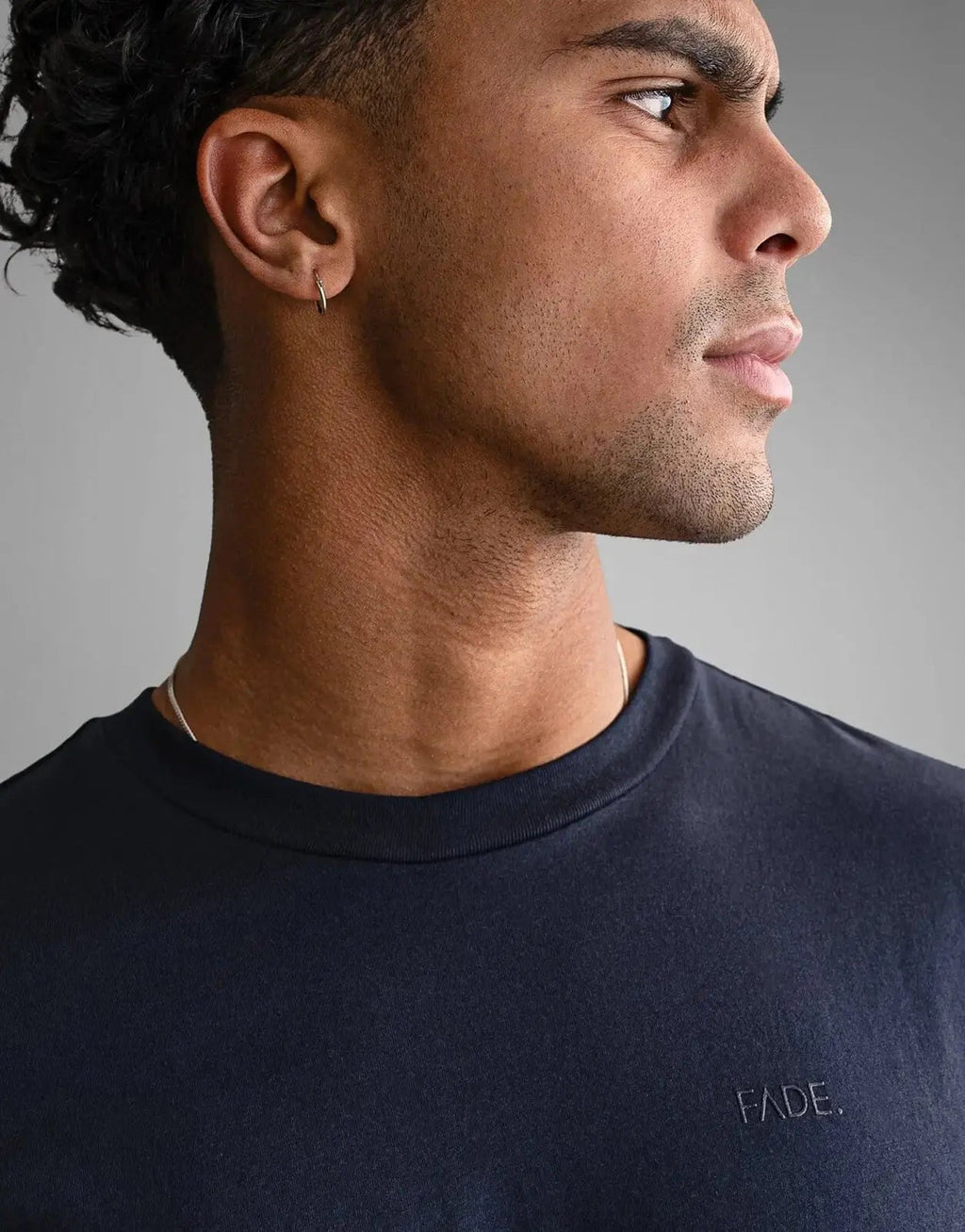 Fade Essential Navy T-Shirt - view 3