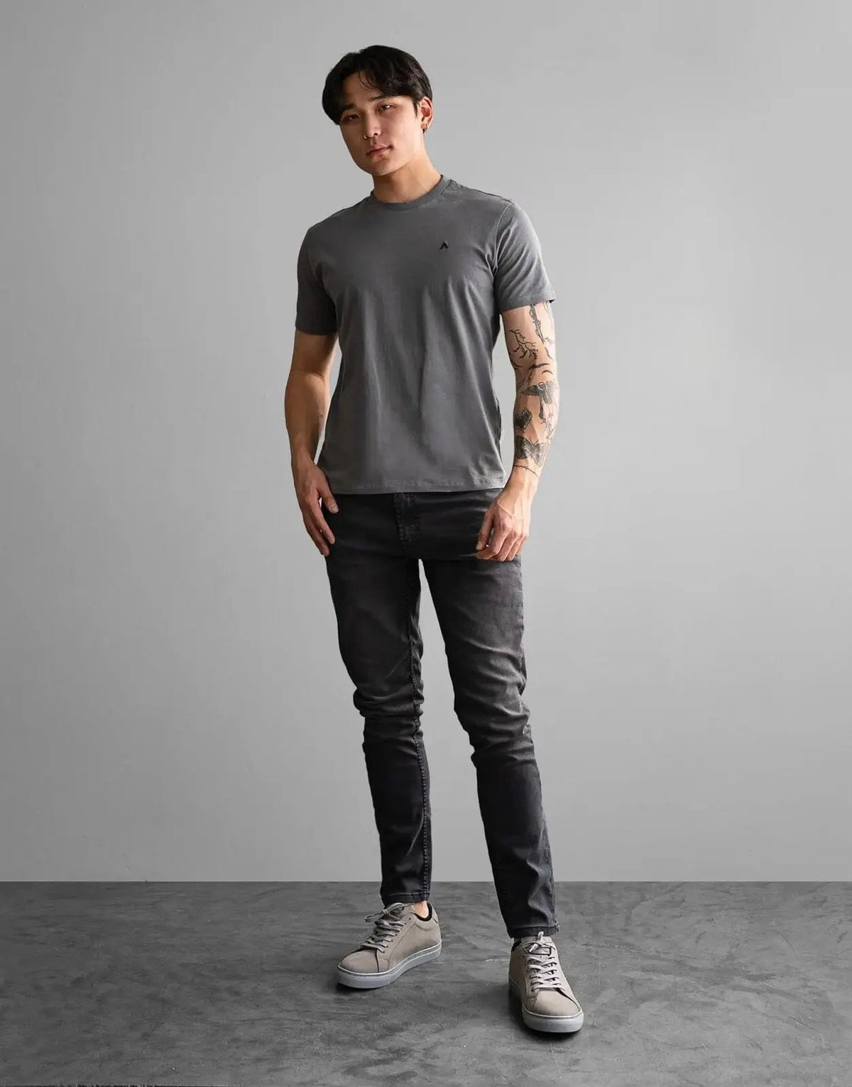Fade Icon Grey T-Shirt - view 4