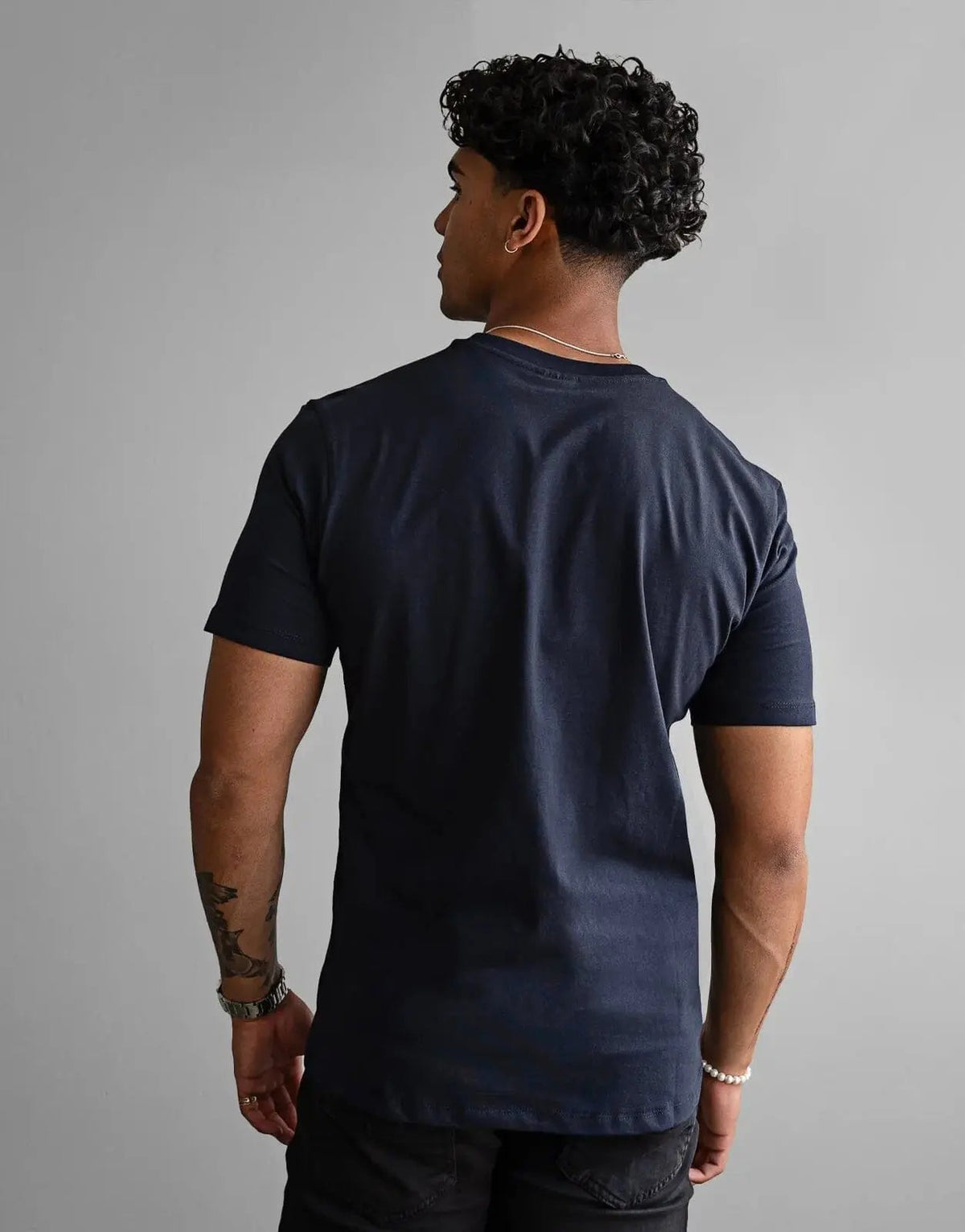 Fade Icon Navy T-Shirt - view 2