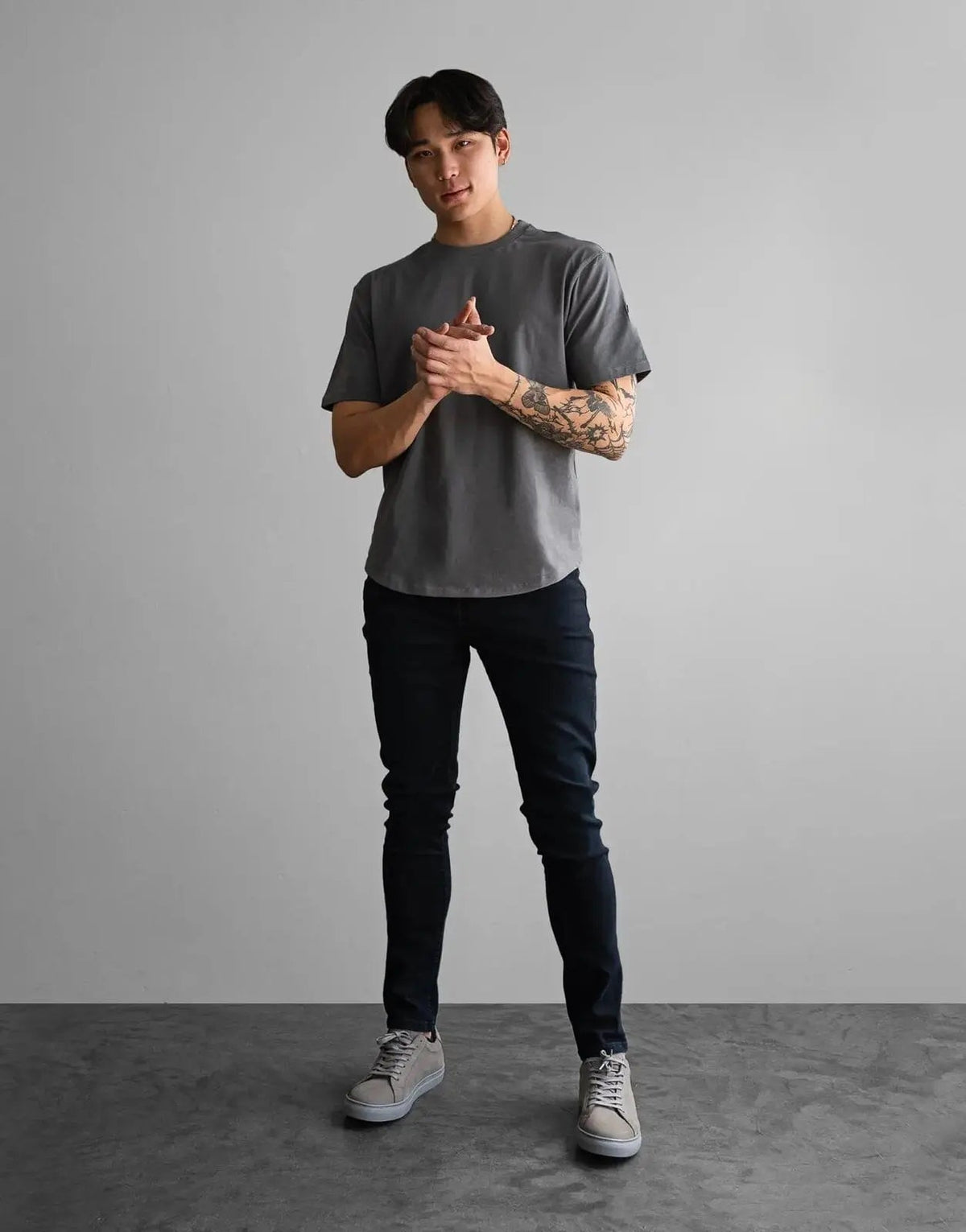 Fade Still Grey T-Shirt - view 4