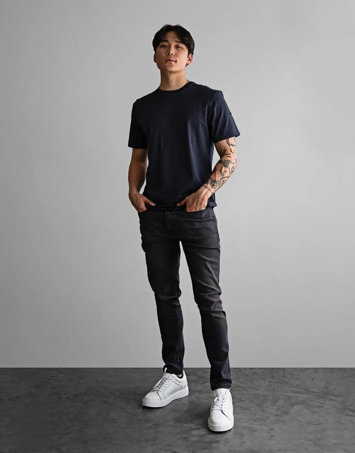 Fade Still Navy T-Shirt - view 4