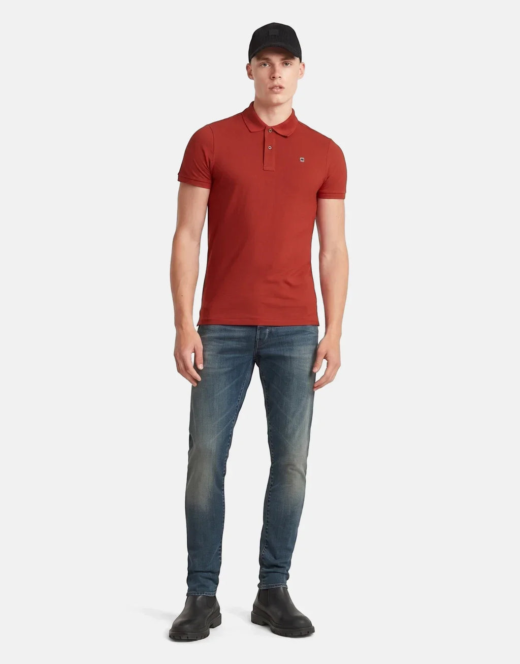 G-Star RAW 3301 Slim Faded Worker Blue Jeans - view 3